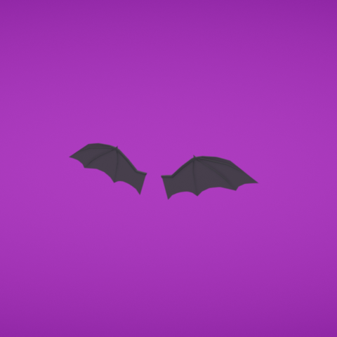 bat wing moda 3D print model - Mito3D