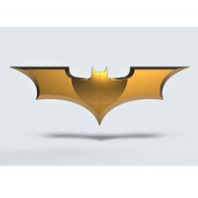 batarang de la película el caballero oscuro varios juguete los cómics cosplay cuerpo a arma batman bate 3d print model - Mito3D