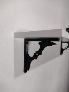 batarang estante suporte casa batman Mensula batarangshelfdecoration 3d print model - Mito3D