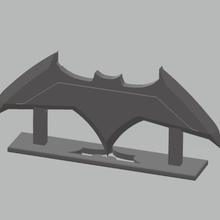 Batarang ayakta durmak gadget yarasa silah yakın dövüş çizgi roman kopya Kostüm oyunu batman Arkham şövalye Kent video oyun destek işlevsel bıçak ağzı Affleck bilimkurgu dc oyuncak Yazdır yazdırılabilir adalet 3d print model - Mito3D