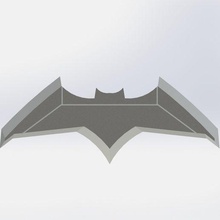 Batarang v2 oyun batman dc çizgi roman Süpermen video oyunları oyunlar joker 3d print model - Mito3D