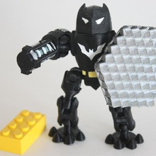 batbot game articulated figurine mecha batman batmanvssuperman superman-contest design-batman-v- robots 3d print model - Mito3D