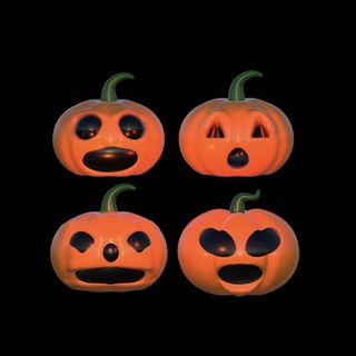 batch pumpkins pumpkin halloween ghost horror artek easy print 3d print model - Mito3D