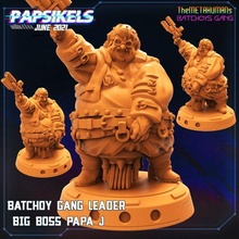 batchoy gang leader big boss papa cyberpunk shadowrun fantasy people human 3d print model - Mito3D
