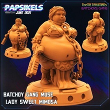 batchoy gang muse lady sweet mimosa cyberpunk shadowrun fantasy people human 3d print model - Mito3D