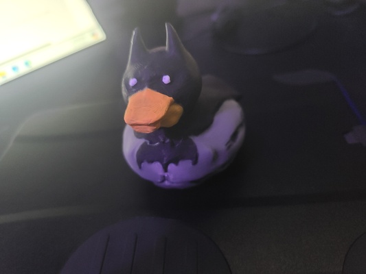 batduck art batman duck jeep toy 3d print model - Mito3D