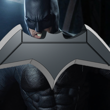 Batfleck Batarang Spiel 3d print model - Mito3D