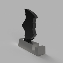 batfleck holder batman support cell phone 3d print model - Mito3D
