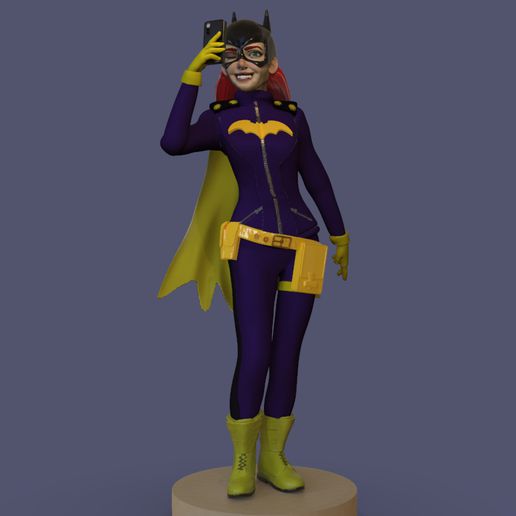 Batgirl 3D print model - Mito3D