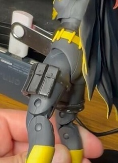 Batgirl inspiriert Bein Beutel Aktion Zahl Nützlichkeit Gürtel mcfarlane 3d print model - Mito3D
