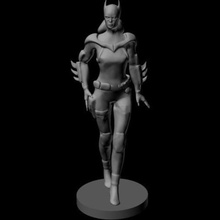batgirl verschiedene diorama Kunst-Spielzeug 3d print model - Mito3D