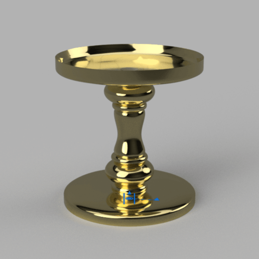 bath body works - candle holder 10cm home household stand candlestick candleholder bodyworks 3D print model - Mito3D