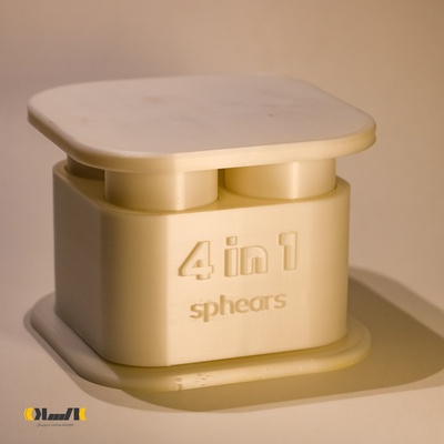 banyo bomba kalıp 4 in 1 küre 20 gr katı şampuan kendin yap küçük iş 3d print model - Mito3D