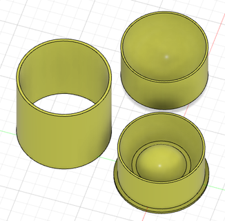 bagno bomba muffa sfera buco bathbomb 3d print model - Mito3D