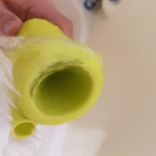 salle de bain douche jouet gadget la buse pipe pulvérisateur pour le expérience thingy tuyau vortex pas support amusant jet l'eau nouvelles génial tête 3d print model - Mito3D