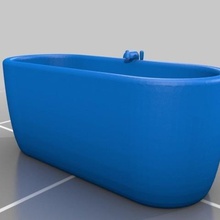 baño art modelo 3d print model - Mito3D