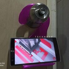 a porta do banheiro botão - o telefone gancho casa de banho wc 3d print model - Mito3D