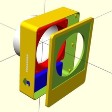 baño ventilador domótico automatización 3d print model - Mito3D