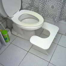 bathroom footstool home squat wc 3d print model - Mito3D