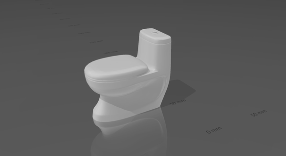 bathroom furniture chair modern sillamodern bocachair sillaboca room dining wc io washbasins model architecture 3d print model - Mito3D