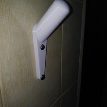 bathroom grip handle hanger home tissue toilet safety 3d print model - Mito3D