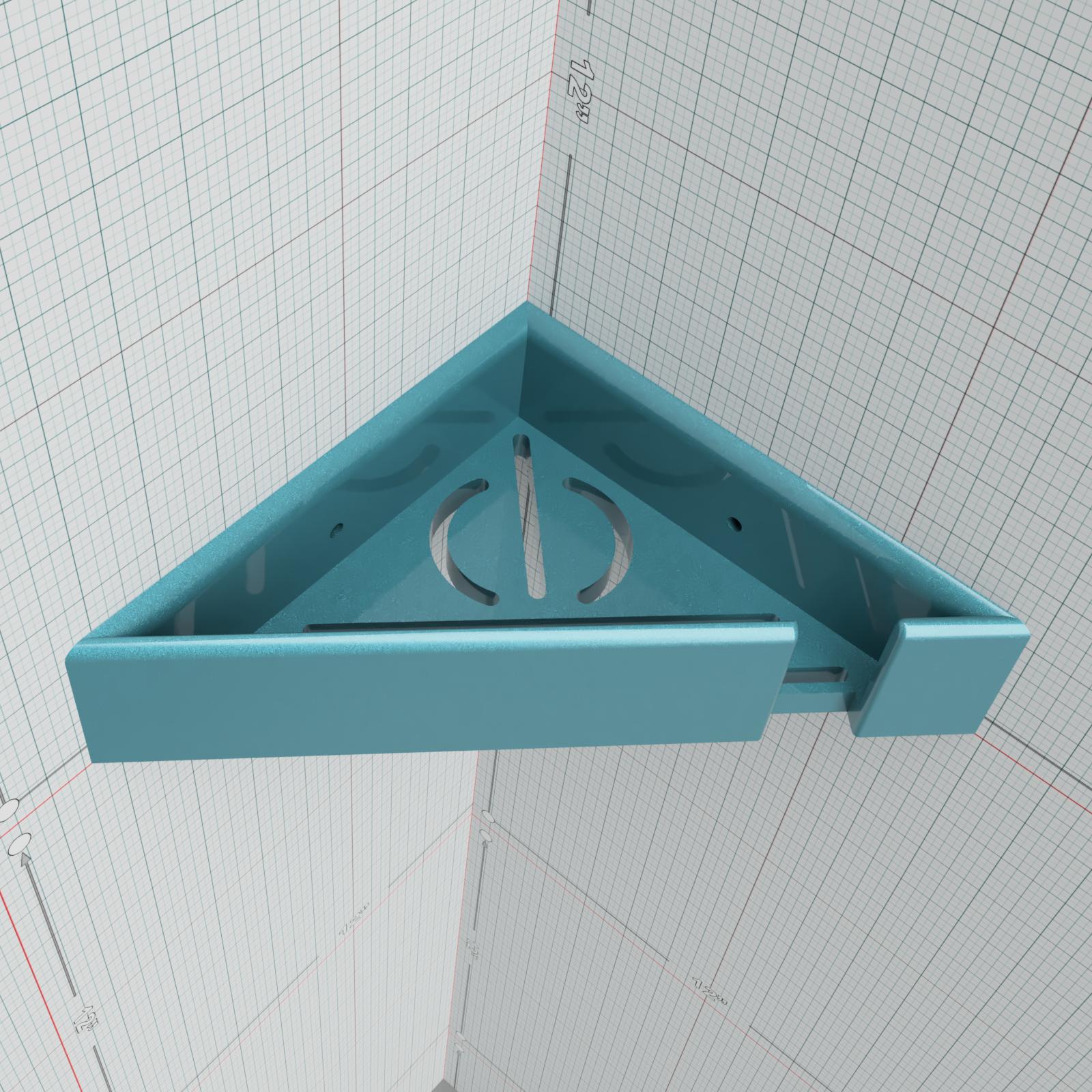 baño estante 3D print model - Mito3D