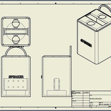 bathroom speaker gadget 3d print model - Mito3D