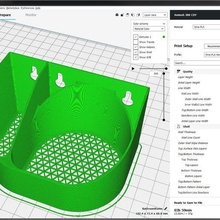 baño estante soporte dental ducha 3d print model - Mito3D