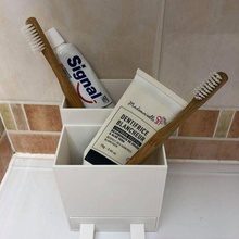 salle bains espace rangement sdb brosse dents barre coton boîte tiroir 3d print model - Mito3D