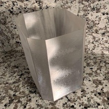 salle bains trash plan travail outil accessoires clair filament spirale mode vase impression translucide transparent poubelle 3d print model - Mito3D