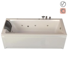bathtube 705 ariana architecture bath decor towel sink bathroom antoniolupi jacob delafon parallel galassia ceramica bathtub taps noken mixer crane 3d print model - Mito3D