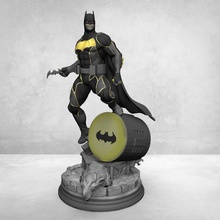 batman bust character art dc comics collectible statue 3d 3d print model - Mito3D