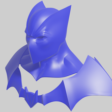 batman art owl court owls arkham cosplay mask dc comics superman million 3d print model - Mito3D