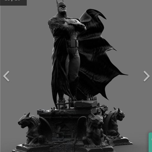 batman 3D print model - Mito3D