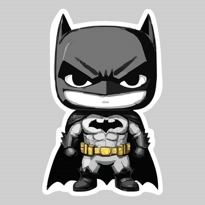 batman kunst dc superheld comics gotham robin ritter dunkel rätsel kreuzritter stadt komisch joker robert pattinson paul beschädigung schwarz kap 3d print model - Mito3D