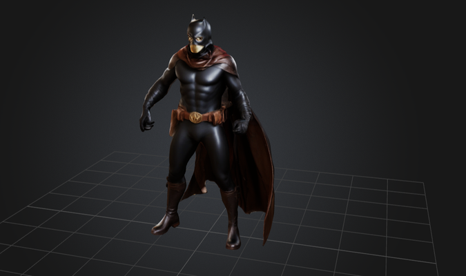 batman jeu 3d print model - Mito3D