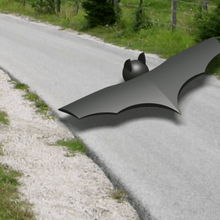 de batman art bate bruce wayne dc comics gotham superhéroe personas 3d print model - Mito3D