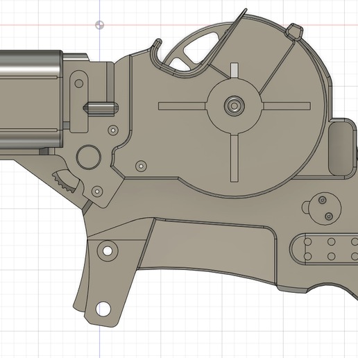 Batman '22 appiccicoso bomba pistola 3D print model - Mito3D