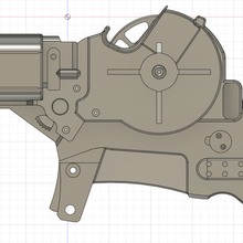 Batman '22 appiccicoso bomba pistola 3d print model - Mito3D