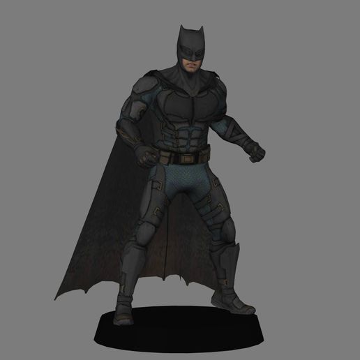 batman Justice ligue 3d impression dc bandes dessinées ben affleck zacks prendre plaisir 3D print model - Mito3D