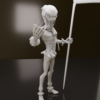 batman -retro scarecrow figure paint miniature stl screcrow bain villan chibi 3d print model - Mito3D