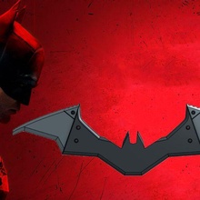 batman 2022 batarang art 3d print model - Mito3D
