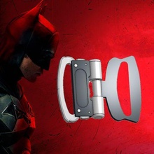 batman 2022 belt buckle & glove display art 3d print model - Mito3D