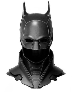 Batman 2022 cappuccio collo collare v2 arkham cavaliere dc i fumetti giustizia lega blu scarabeo adolescente titani pipistrello uomo 3d print model - Mito3D