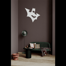 Batman 2d parete arte batarang 3d print model - Mito3D
