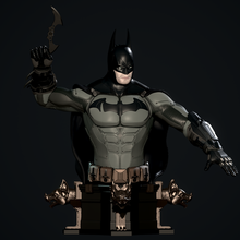 batman 743 costume buste Arkham Chevalier 3d print model - Mito3D