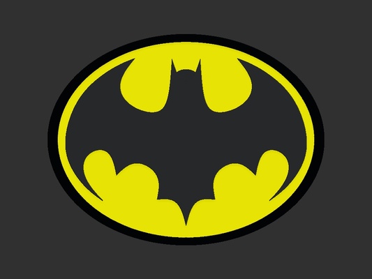 batman 89' emblema símbolo morcego agarrar arma fogo batarang instantâneo michael keaton aparelhos retorna tim burton cosplay adereços bastão 3d print model - Mito3D