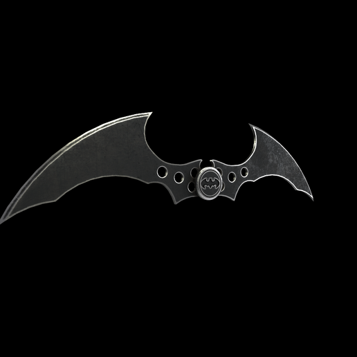 batman Arkham batarang nerd 3D print model - Mito3D
