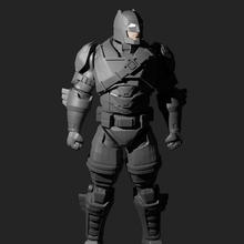 batman armor articulated superman 3d print model - Mito3D