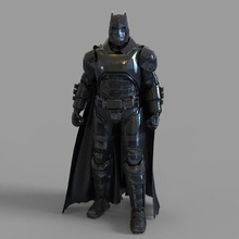 batman armored vs superman movie full armor various beyond hero chest wearable robin knight dark wonder part arkham dc joker superhero super 3d print model - Mito3D
